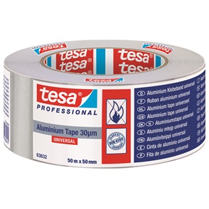 Tesa 63632-02 Alumínium szalag, 30mikron 50m/50mm