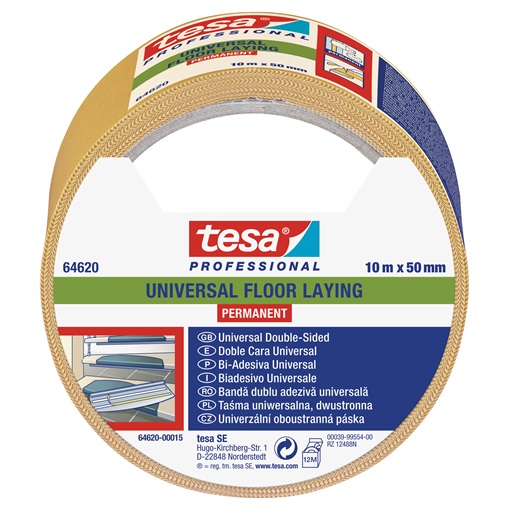 Tesa 64620-15-11 Általános célú kétoldalas ragasztószalag 10m/50mm