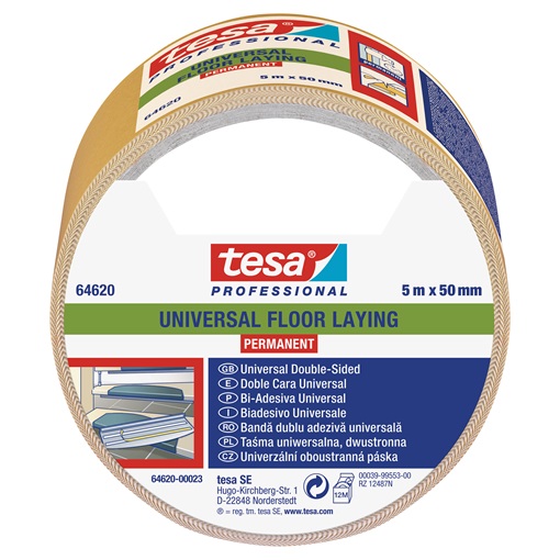 Tesa 64620-23-11 Általános célú kétoldalas ragasztószalag 5m/50mm