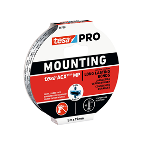 Tesa 66728-05 Rögzítőszalag Mounting Pro ACX plus 5m/19mm KIFUTÓ