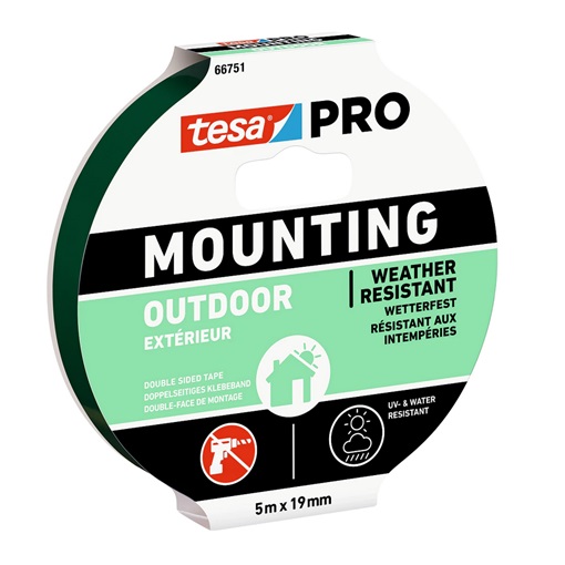 Tesa 66751-05 Rögzítőszalag Mounting Pro kültér 5m/19mm