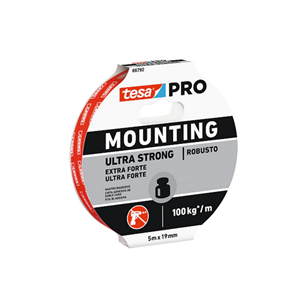Tesa 66792-05 Ultra erős kétoldalas ragasztószalag Mounting Pro 5m/19mm