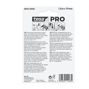 Tesa 66952-06 Rögzítőszalag Mounting Pro tükör 1,5m/19mm