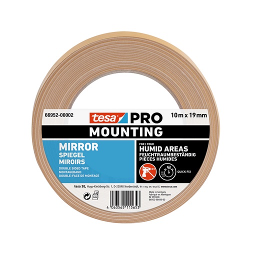Tesa 66952-08 Rögzítőszalag Mounting Pro tükör 10m/19mm