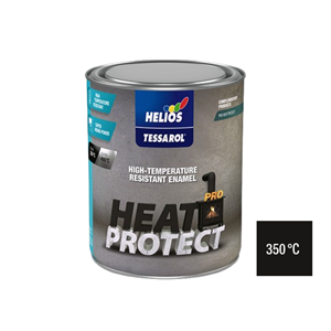 Tessarol hőálló fekete 350°C 0,2 L