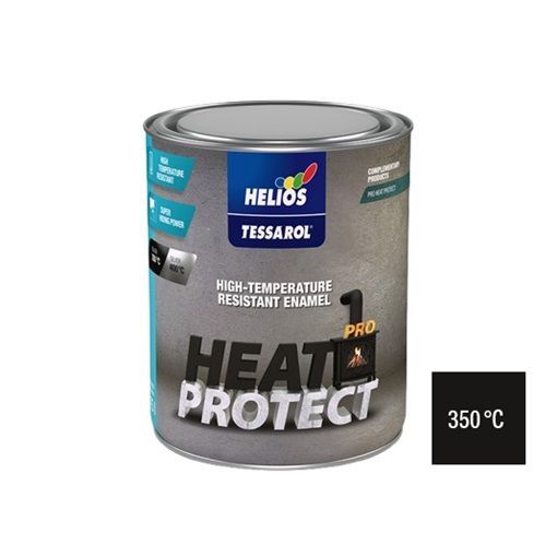 Tessarol hőálló fekete 350°C 0,2 L