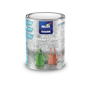 Tessarol zománc horganyzott lemezhez 7 csokoládébarna RAL 8017 0,75 L