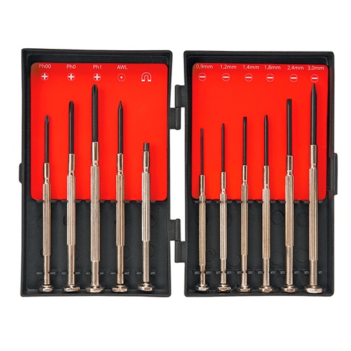 Top Tools 39D194 műszerész, precíziós csavarhúzó készlet 11db