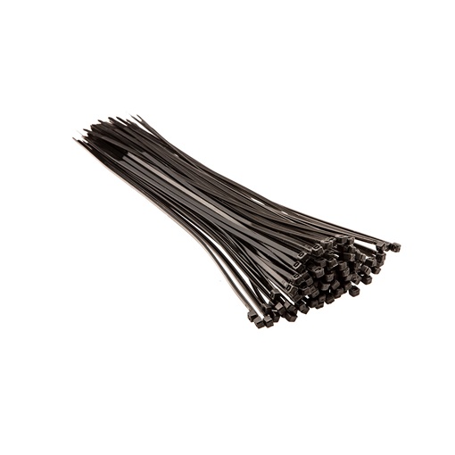 Top Tools 44E960 kábelkötegelő 2.5x300mm 100 db fekete