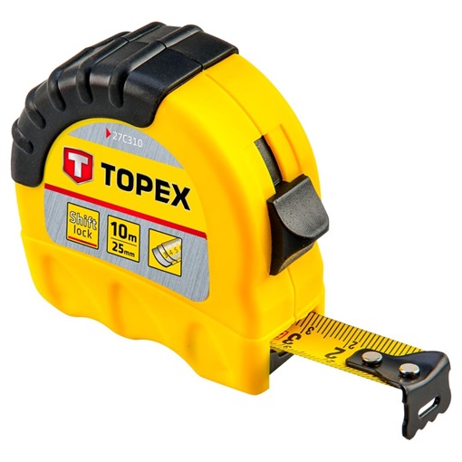 Topex 27C310 mérőszalag 10m 25mm