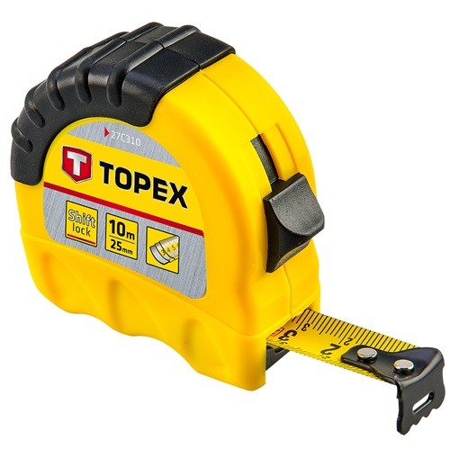 Topex 27C310 mérőszalag 10m 25mm