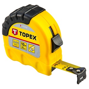 Topex 27C310 mérőszalag 10m 25mm