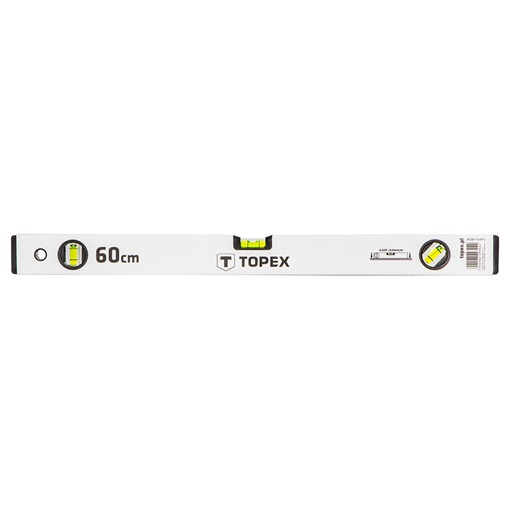 Topex 29C302 vízmérték 60 cm, 3 libella, alu KIFUTÓ