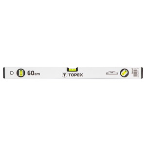 Topex 29C302 vízmérték 60 cm, 3 libella, alu KIFUTÓ