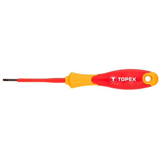 Topex 39D470 csavarhúzó 1000v, szigetelt 2.5x69 lapos