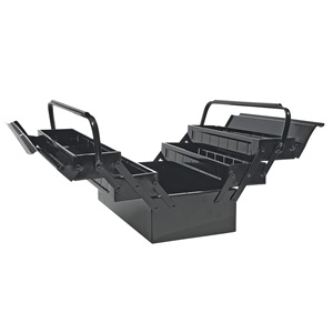 Topex 79R101 szerszámláda fém 5 rekesz, 55x20x21cm