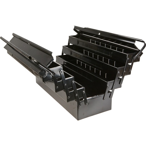 Topex 79R102 szerszámláda fém 7 rekesz, 55x20x27cm