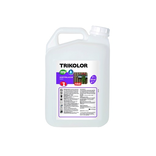 Trikolor kerítéslazúr mahagóni 5 L