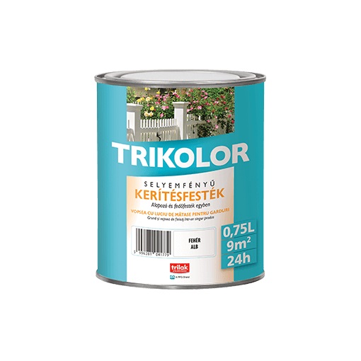 Trikolor sf. ker.festék fehér 2,5 L