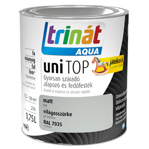 Trinát Aqua Unitop matt RAL 7035 világosszürke 0,75 L