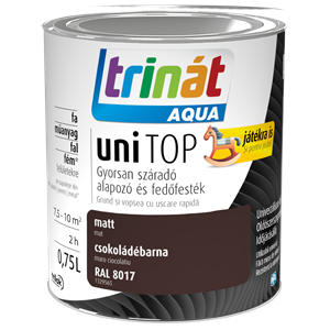 Trinát Aqua Unitop matt RAL 8017 csokoládébarna 0,75 L