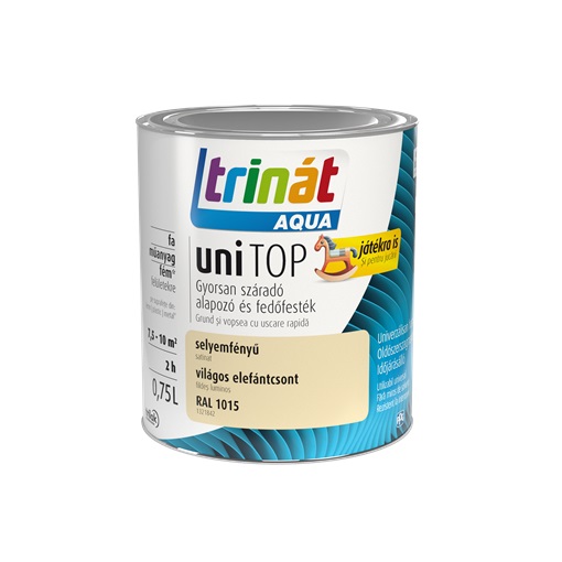 Trinát Aqua Unitop selyemfényű RAL 1015 vil. elefántcsont 0,75L