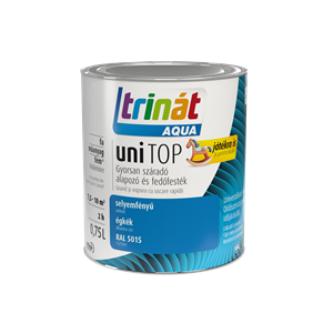 Trinát Aqua Unitop selyemfényű RAL 5015 égkék 0,75L