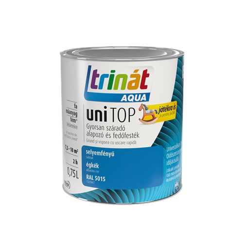 Trinát Aqua Unitop selyemfényű RAL 5015 égkék 0,75L