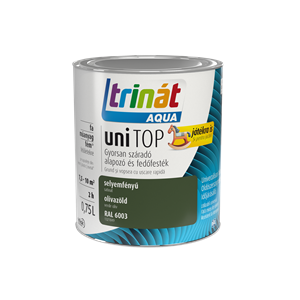 Trinát Aqua Unitop selyemfényű RAL 6003 olívazöld 0,75L