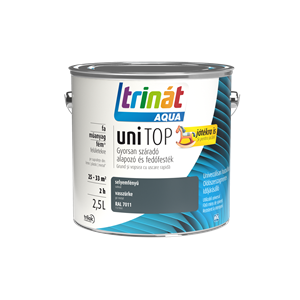 Trinát Aqua Unitop selyemfényű RAL 7011 vasszürke 2,5L