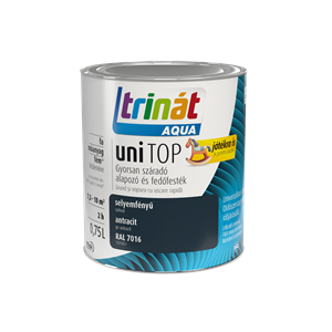 Trinát Aqua Unitop selyemfényű RAL 7016 antracit 0,75L