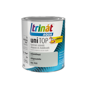 Trinát Aqua Unitop selyemfényű RAL 7035 világosszürke 0,75L