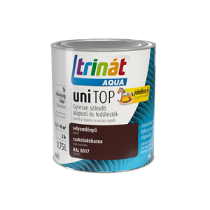 Trinát Aqua Unitop selyemfényű RAL 8017 csokoládébarna 0,75L