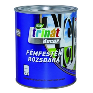 Trinát Metál fémfesték fehér 0,75 L