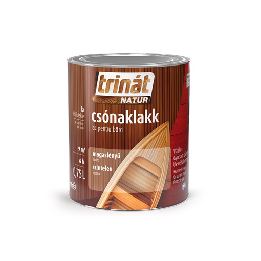 Trinát Natur csónaklakk magasfényű 0,75 L