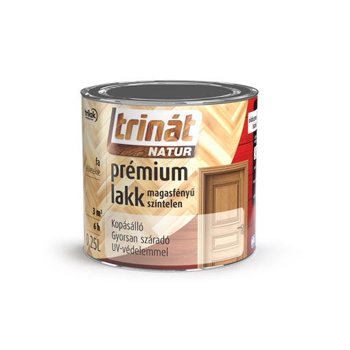 Trinát Natur prémium lakk magasfényű 0,25 L