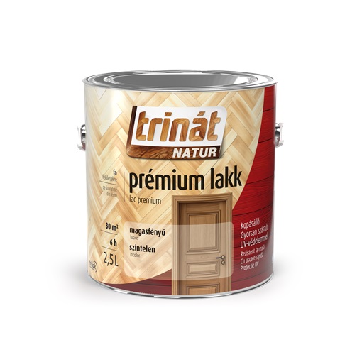 Trinát Natur prémium lakk magasfényű 2,5 L