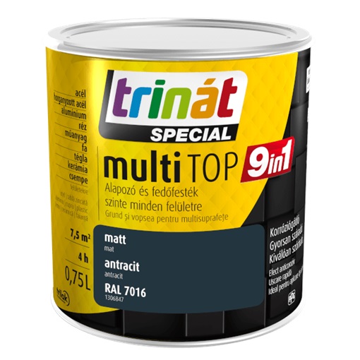 Trinát Special multiTop 9in1 antracit RAL7016 0,75 L