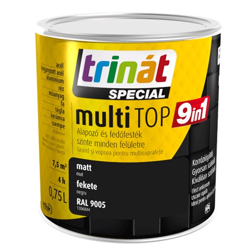 Trinát Special multiTop 9in1 fekete RAL9005 0,75 L