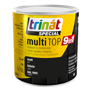 Trinát Special multiTop 9in1 fekete RAL9005 0,75 L