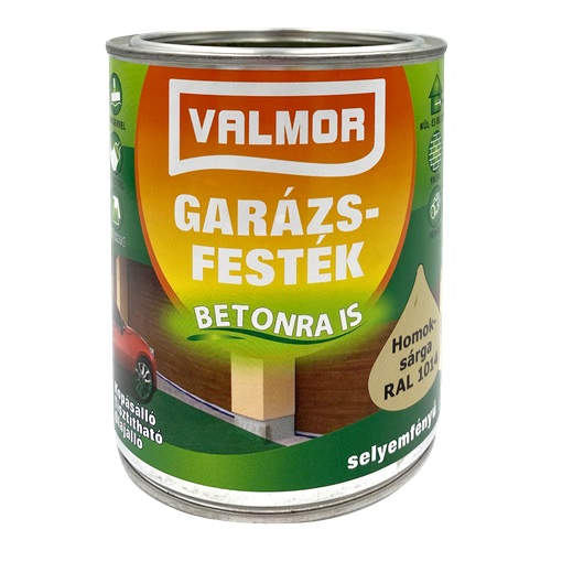 Valmor Garázsfesték homoksárga RAL1014  0,75 L