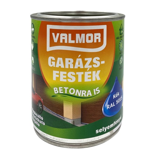 Valmor Garázsfesték kék RAL5015  0,75 L