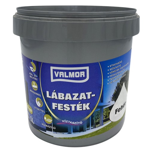 Valmor Lábazatfesték fehér 1 L
