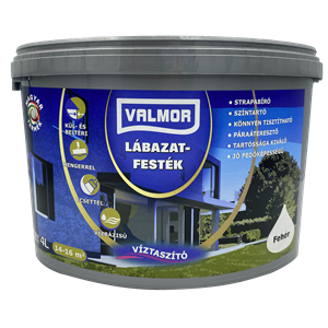 Valmor Lábazatfesték fehér 4 L