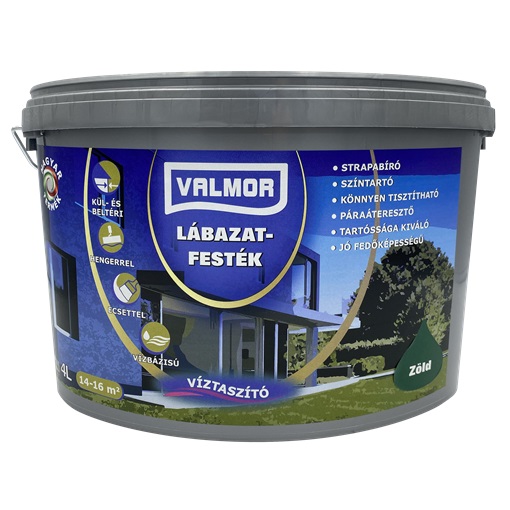 Valmor Lábazatfesték zöld 4 L