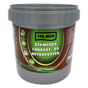 Valmor Szemcsés Lábazat- és Betonfesték szürke 1 L