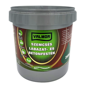 Valmor Szemcsés Lábazat- és Betonfesték zöld 1 L