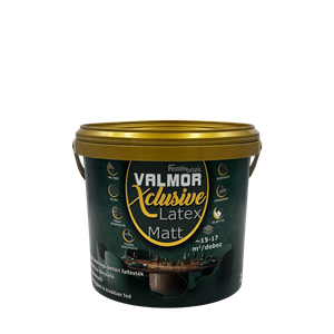 Valmor Xclusive Latex Matt beltéri falfesték fehér  2,5 L