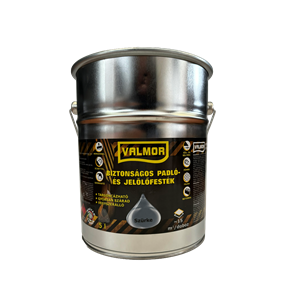 Valmor biztonságos padló- és jelölőfesték szürke  5 L
