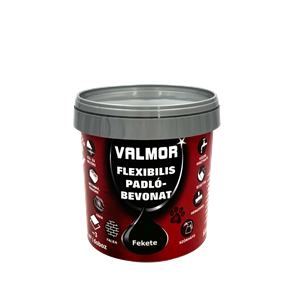 Valmor flexibilis padlóbev. fekete 1 L